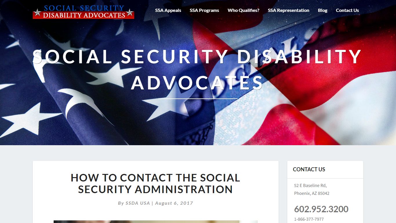 How to Contact the Social Security Administration